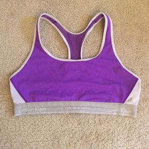 Calvin Klein sports bra